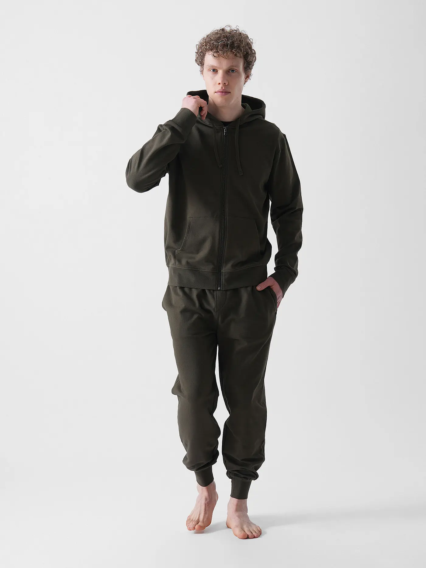 POLO RALPH LAUREN | Loungewear Kapuzensweatjacke | dunkelblau